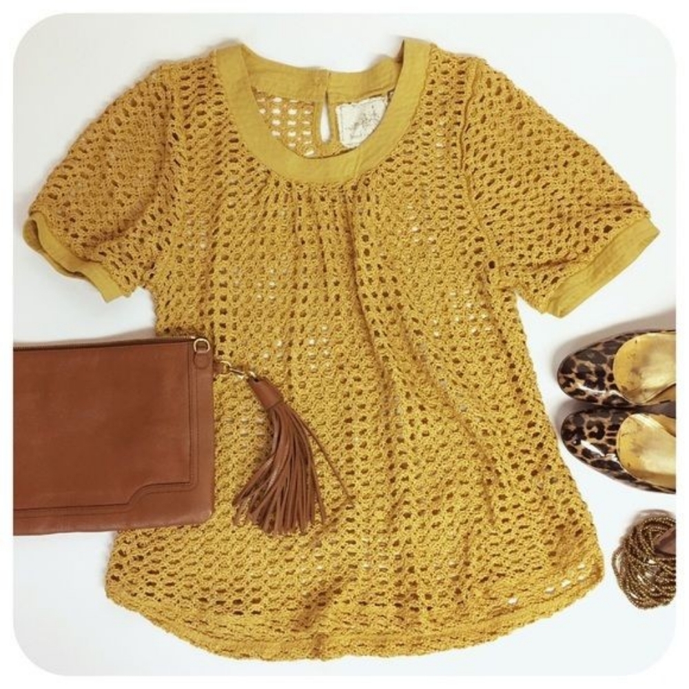 Anthropologie Angel of the North Senoia Tunic